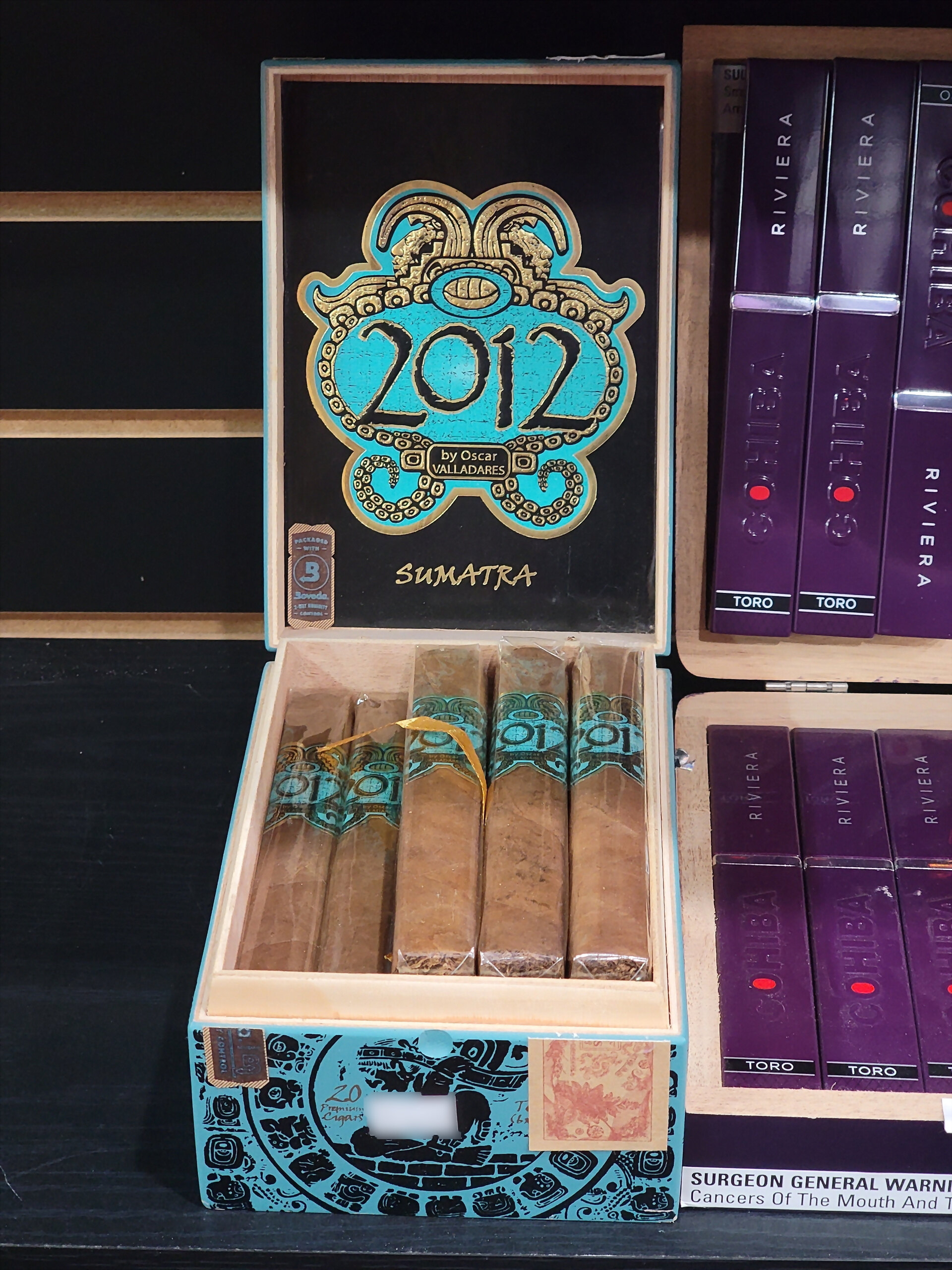 2012 by Oscar Valladares Sumatra cigar